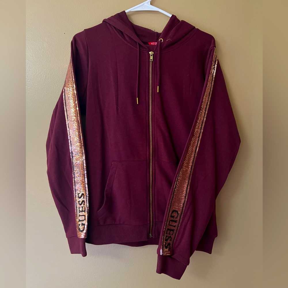 Guess matching track suit with sequins